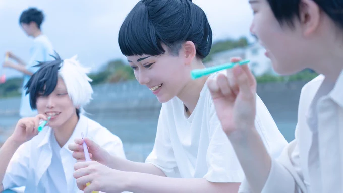【cosplay/WB】 18巻特典衣装 硯秀平 にすい 中村幹路 まお太 桜遥 naruse* .retouch:春佳さん 大遅刻土下座ほんとすみません硯お誕生日おめでとう〜!! ウィンブレ2期楽しみ!!