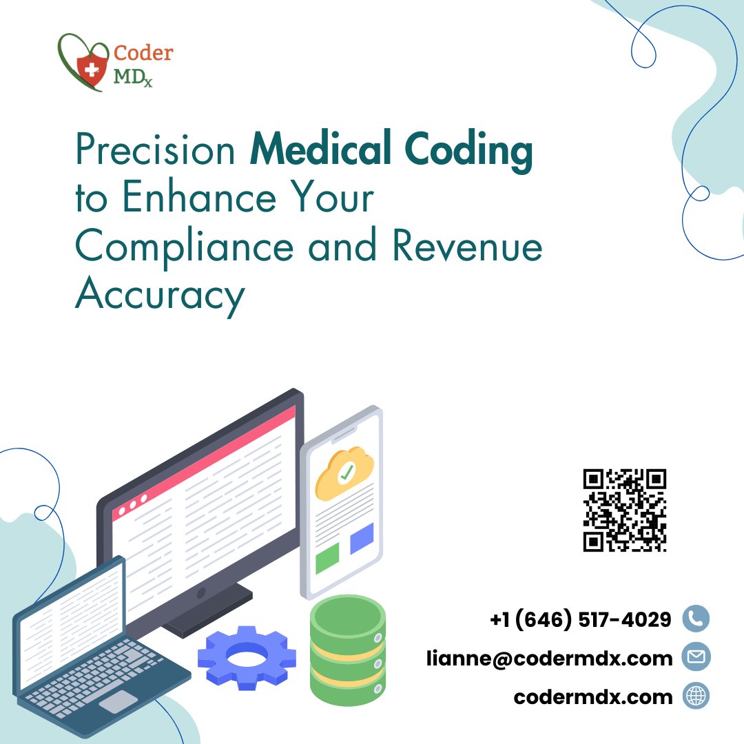 codermdx25's tweet image. Don't overlook the importance of precision #medicalcoding. With ever-evolving compliance regulations and the need for accurate #revenue reporting, investing in expert #codingservices is crucial. Let us help you maximize compliance and #RCM accuracy for optimal #patientcare.