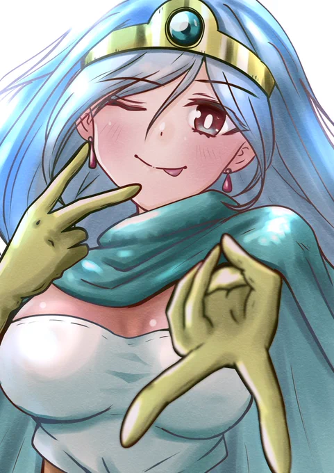 #女の子のウィンクは万病に効く 