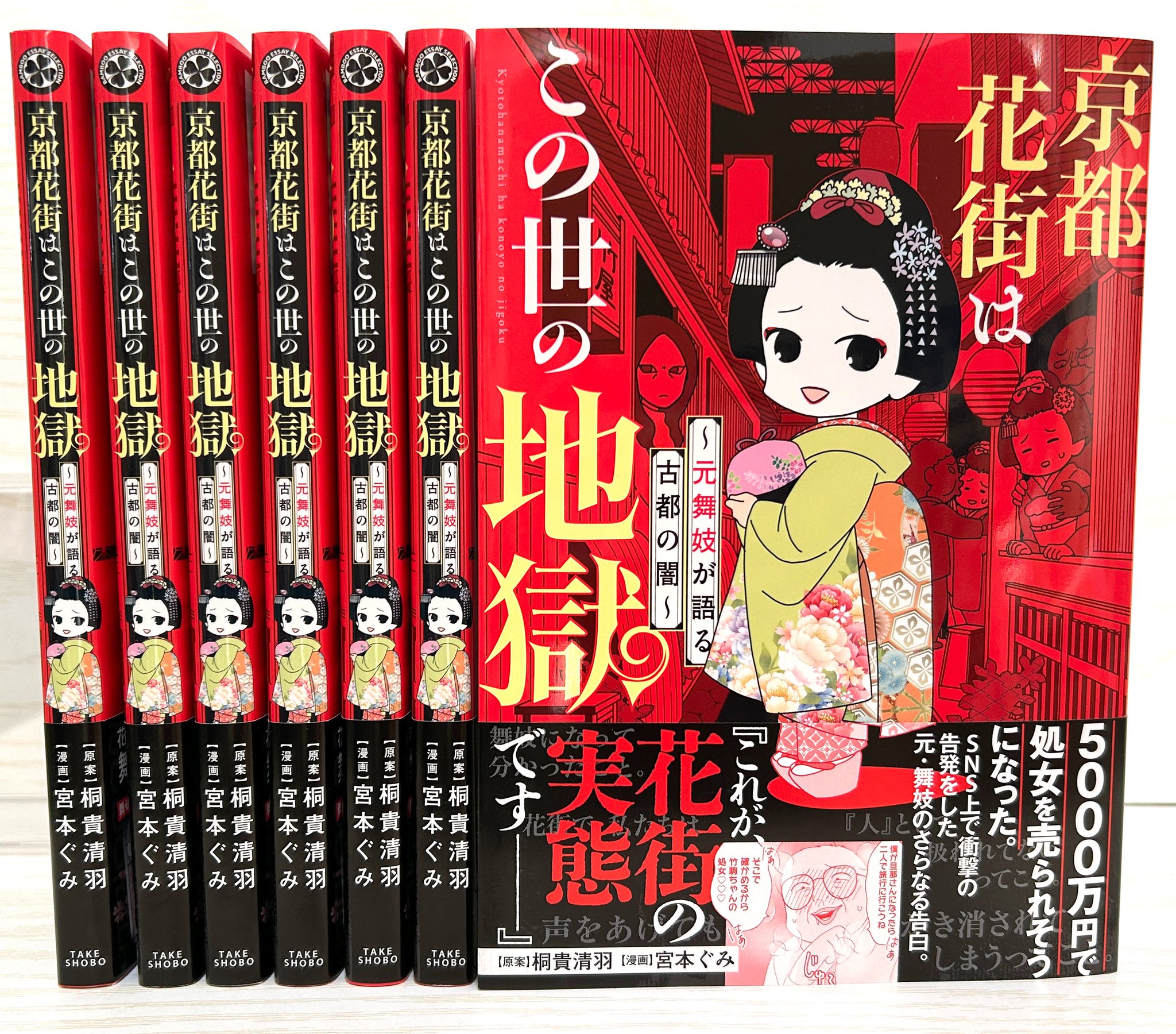 京都の舞妓さんが読んだ1〜28巻全て初版＋ 花街の本3冊+舞妓花名刺セット
