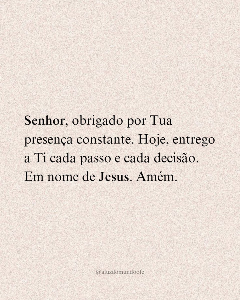 Amém! ❤️
