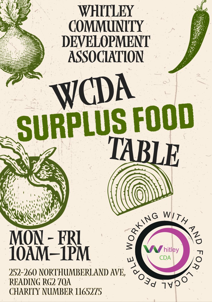 Whitley_CDA's tweet photo. 🍽️ Our Food Surplus Table is open! Stock up, share the love, and help keep our community nourished. 💖 A small donation makes a big difference. Let’s come together and make an impact! ✨ #CommunitySupport #GivingBack https://t.co/J4ZF1HMPoI