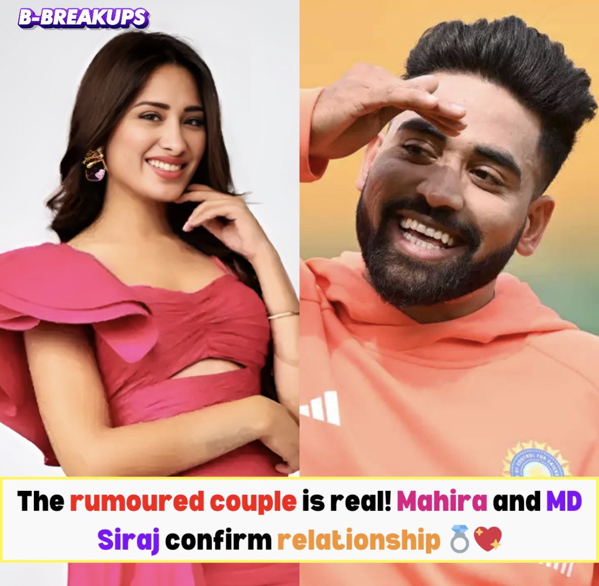 B_Breakups's tweet photo. From rumors to reality: Mahira and MD Siraj confirm their relationship 😱😍 
#celebrity #bbreakups https://t.co/yWFu5wRN42
