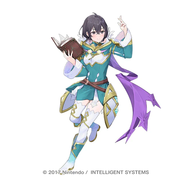 「ファイアーエムブレム ヒーローズ」にて異界より来た少女マークさんを担当させていただきました!よろしくお願いいたします!#FEヒーローズ 