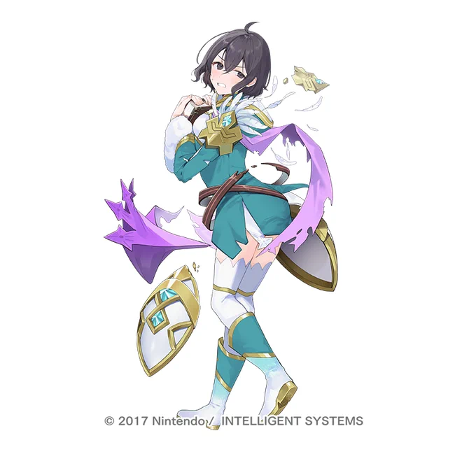 「ファイアーエムブレム ヒーローズ」にて異界より来た少女マークさんを担当させていただきました!よろしくお願いいたします!#FEヒーローズ 