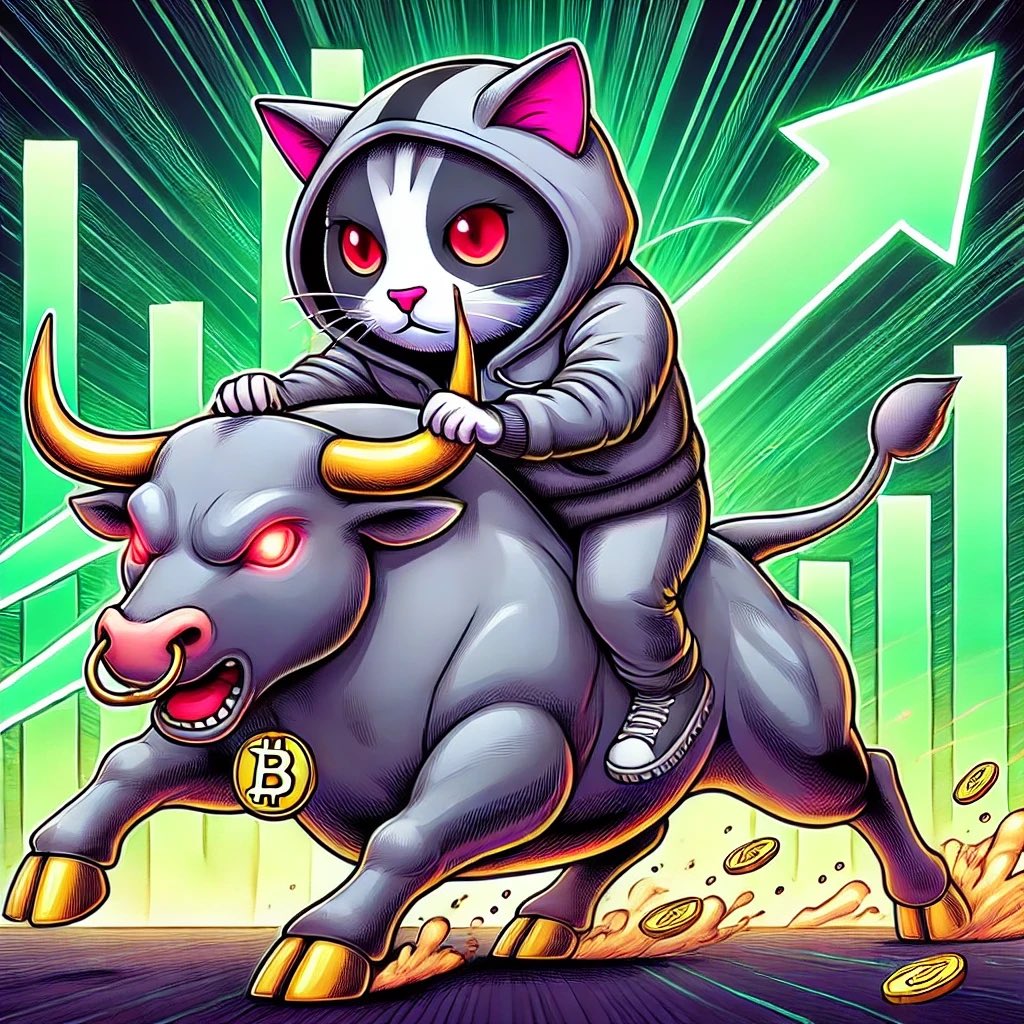 CatoCoin_ETH's tweet image. GM! 

LETS RIDE THIS BULL! $CATO