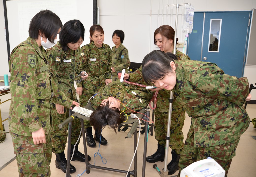 招集教育訓練①】 予備自衛官補（技能）が、専門分野における任務遂行