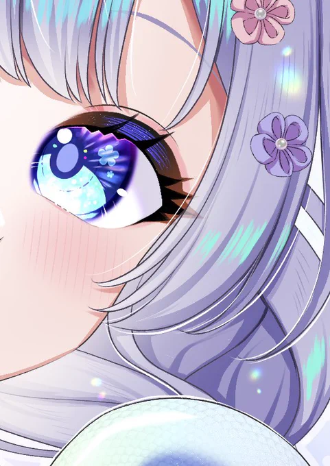 今日20時頃新規絵upします～!めちゃくちゃ今更感あるけど巳年オリジナル子です! 