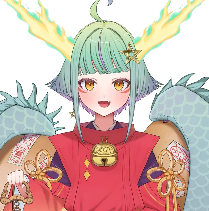 塗り作業完了しました!!パーツ分けを進めます!#イラスト #Live2D 