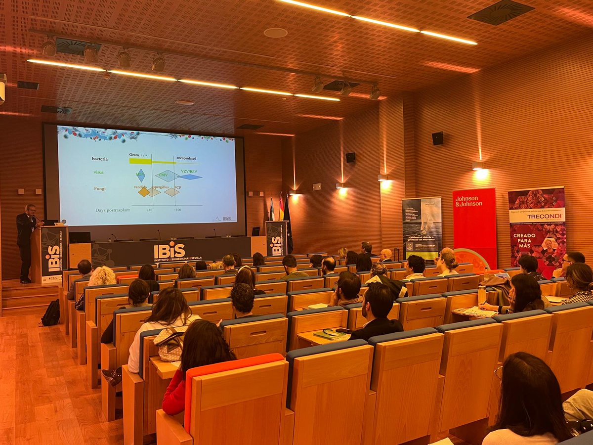 HematoHUVR's tweet image. 🔴Comenzamos el #MeettheExpert en #EICR
En la sesión de la mañana se están analizando algunas de las complicaciones como las infecciones por #CMV
@HospitalUVRocio @ibis_sevilla @sehh_es @GETH_info 
👨‍🔬Gracias por vuestro apoyo @sanofi @JNJNews @GebroPharmaES @Novartis @MSDEspana