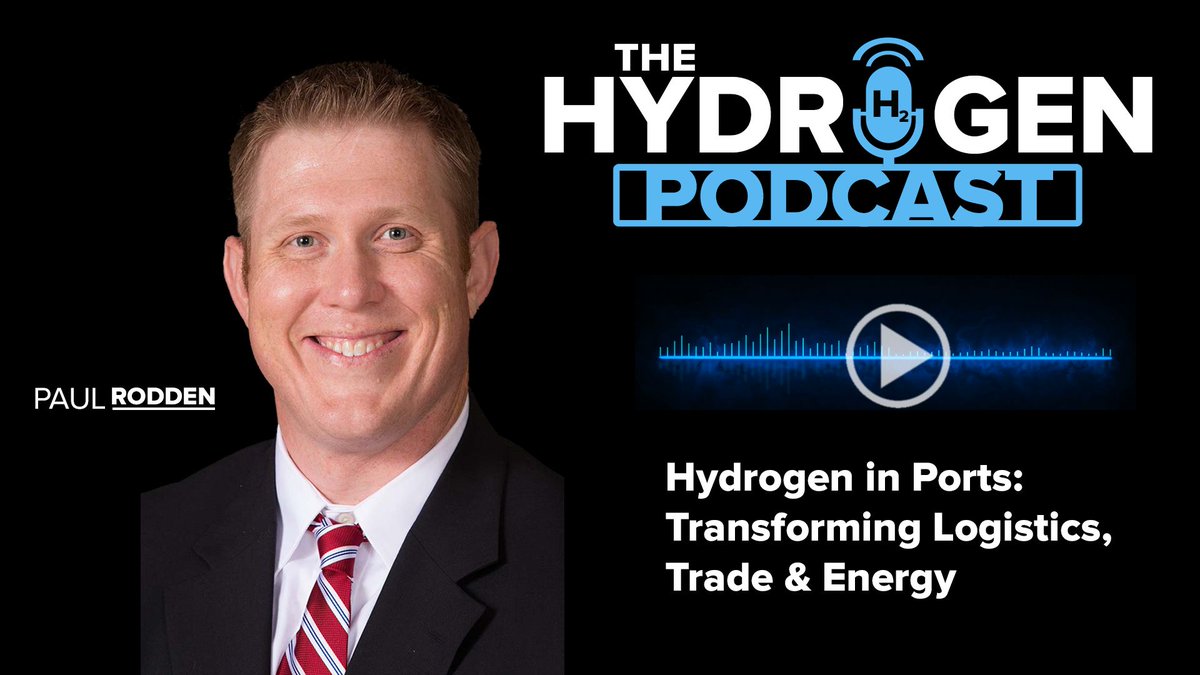 THP Episode: 387 - Hydrogen in Ports: Transforming Logistics, Trade &amp; Energy | The Hydrogen Podcast     

Watch on YouTube: buff.ly/3EfMFk0   
Listen to the Podcast: buff.ly/4hw9ePJ  

#hydrogen #energy #emissions #lowcarbon #sustainability #energytransition