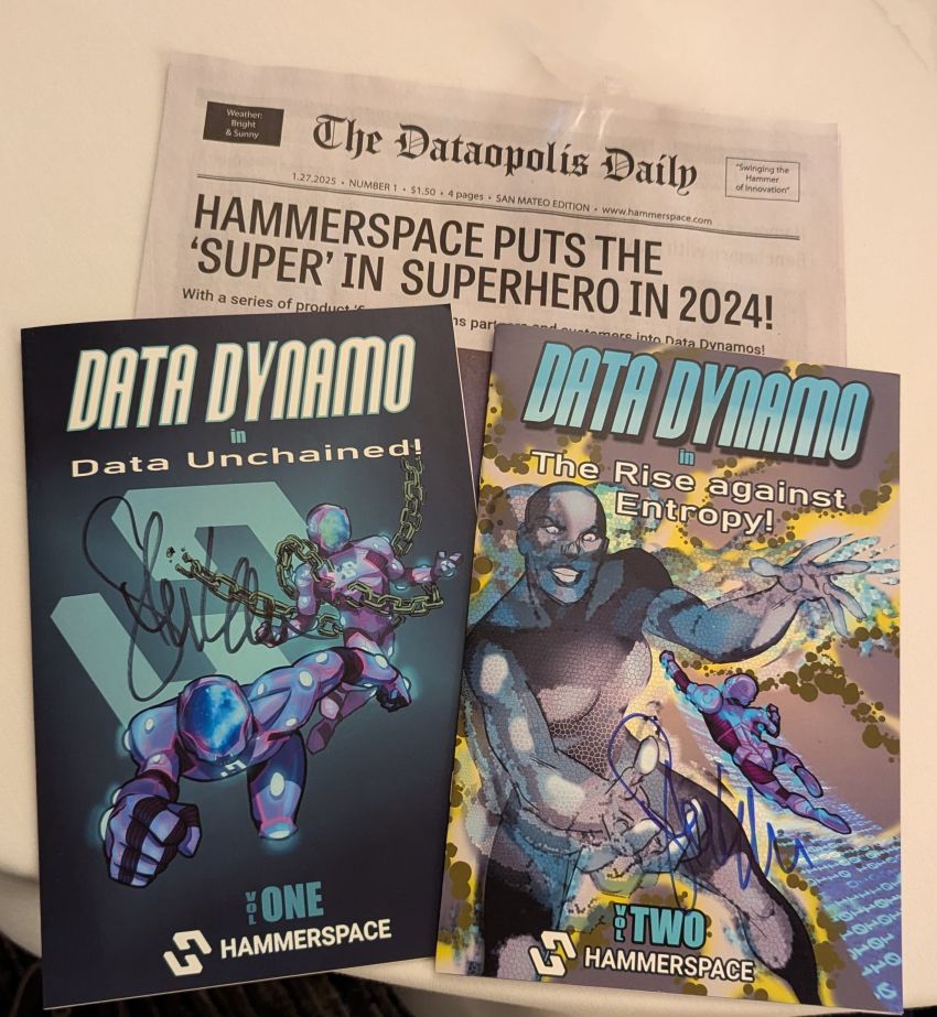 ITPressTour's tweet image. Hammerspace Revolutionizes GPU Infrastructure with Innovative Tier 0 Storage Technology. @vmblog bit.ly/4hfHfUy @Hammerspace_Inc #MultiCloud #FileStorage #ParallelFS #pNFS #FastIO #NAS #DataManagement #HPC #AI #ITPT @ITPressTour 60th Edition in California