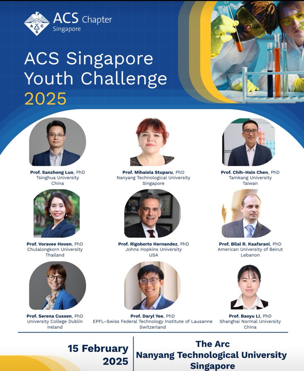 Fun Man Fung (@chemfunman) on Twitter photo Last call for abstract submission!
A-lister line up of international speakers. You don’t want to miss!
TrEd Fireworks 🎇 guaranteed from <a href="/BilalRKaafarani/">Bilal R. Kaafarani</a> 😉
<a href="/dryeeseeks/">Daryl Yee</a> prints special materials at 🇨🇭
<a href="/EveryWhereChem/">Rigoberto Hernandez</a> 🇺🇸will show you everywhere is chemistry 🧪! Last call for abstract submission!
A-lister line up of international speakers. You don’t want to miss!
TrEd Fireworks 🎇 guaranteed from <a href="/BilalRKaafarani/">Bilal R. Kaafarani</a> 😉
<a href="/dryeeseeks/">Daryl Yee</a> prints special materials at 🇨🇭
<a href="/EveryWhereChem/">Rigoberto Hernandez</a> 🇺🇸will show you everywhere is chemistry 🧪!