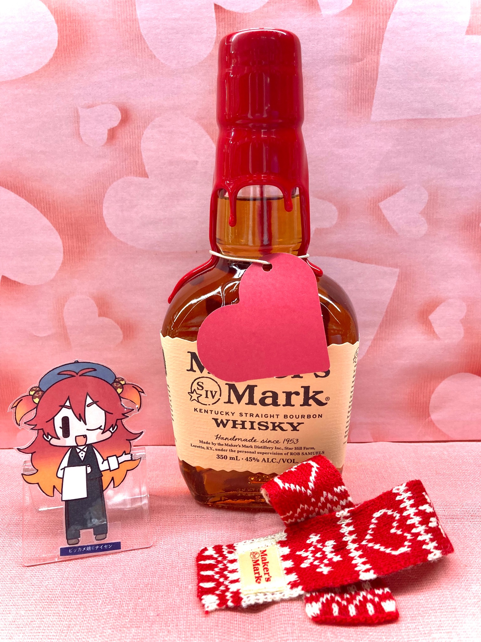 メーカーズマーク 350ml ハンドメイドカスタム-クリスマスエディション メーカーズマーク 350ml ハンドメイドカスタム-クリスマス