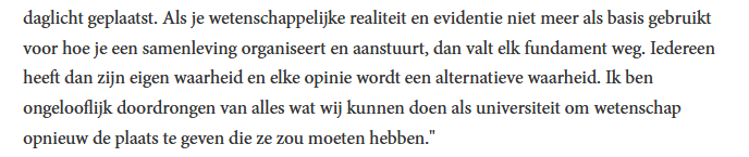 ManuelSintubin's tweet photo. En als @pdsutter dit nu eerst eens zou toepassen binnen haar eigen partij ... #theproofofthepudding @Schamper https://t.co/GbkjLFvjAC