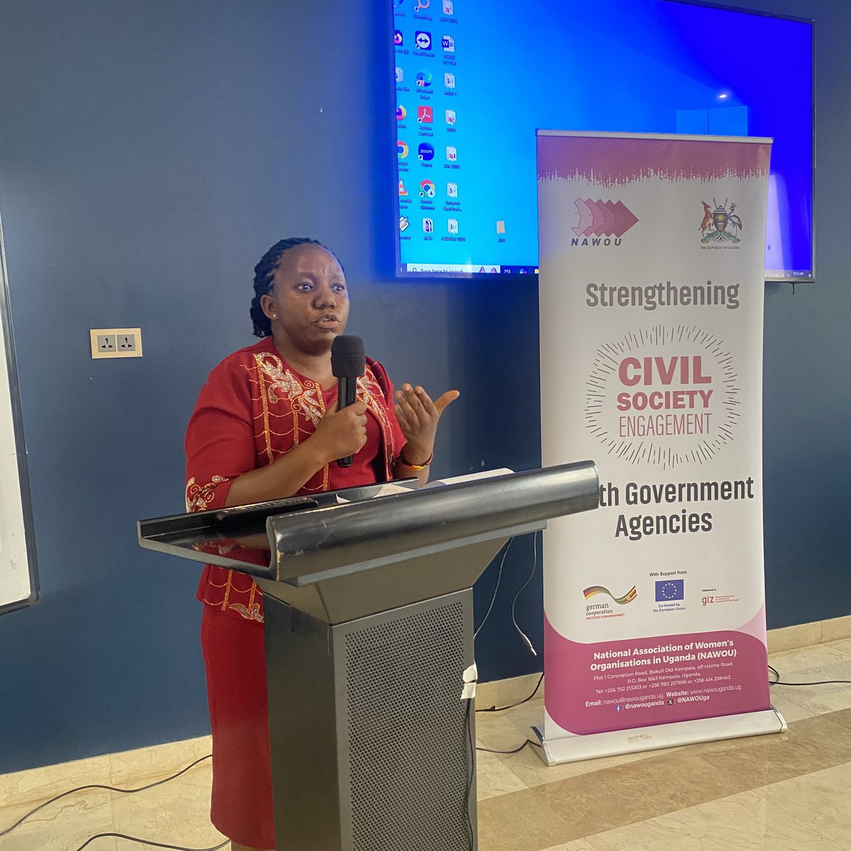 NAWOUga's tweet photo. Happening Now! 
With support from @GIZ through BWORSCA project, 

#NAWOU is conducting a Capacity Strengthening Session on Advocacy and Lobbying to sharpen the CSOs abilities to collectively advocate for critical issues in Uganda. https://t.co/JHsyNnxCT1