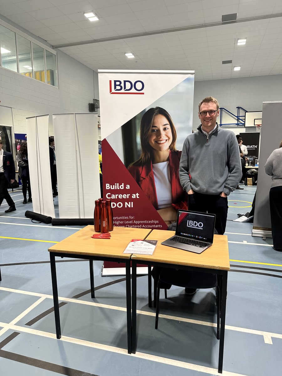 BDO Northern Ireland (@bdoni) on Twitter photo Shaping Future Careers 💼💡
Nick, our Audit Manager, is at the <a href="/Wellington_BT7/">Wellington College Belfast</a> Careers Fair today, engaging with the Year 10, 12, and Sixth Form students, sharing his insights into life at BDO NI and advice on applications and career opportunities. #HelpingYouSucceed Shaping Future Careers 💼💡
Nick, our Audit Manager, is at the <a href="/Wellington_BT7/">Wellington College Belfast</a> Careers Fair today, engaging with the Year 10, 12, and Sixth Form students, sharing his insights into life at BDO NI and advice on applications and career opportunities. #HelpingYouSucceed