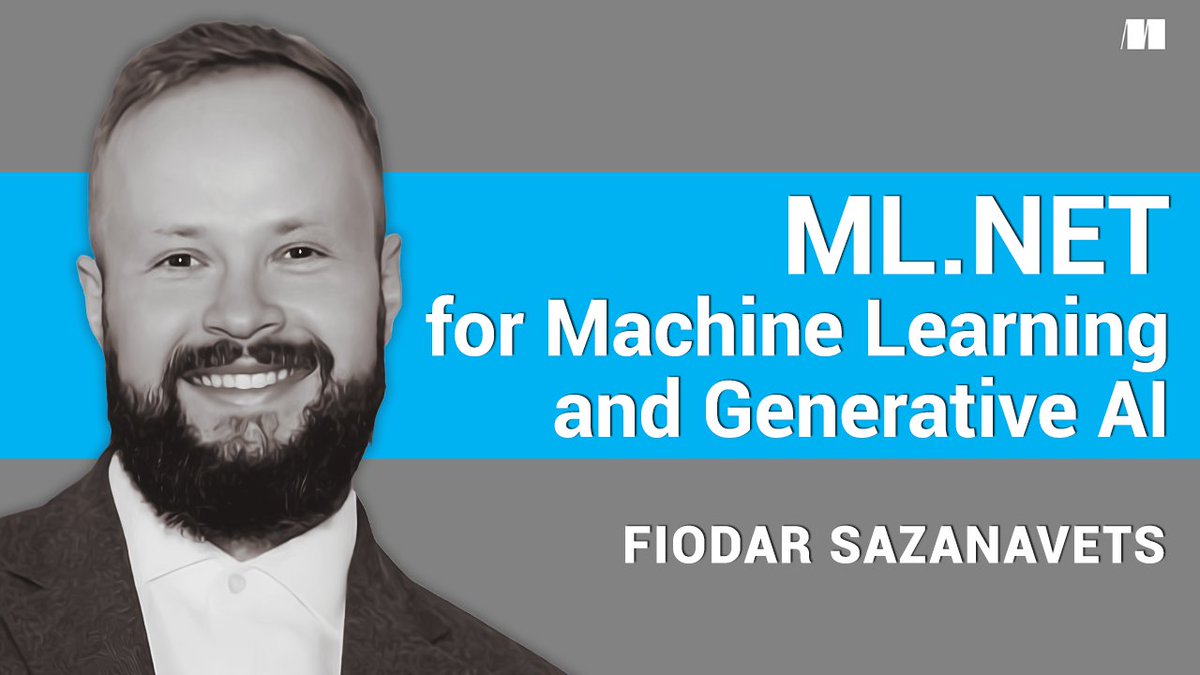 ManningBooks's tweet photo. 📹 VIDEO ALERT! 

https://t.co/R52mrqD6k3 for Machine Learning and Generative AI by @FSazanavets is a straightforward guide that walks you through building #ML models using #Csharp, #MLNET, and #AutoML tools.

A word from the author: https://t.co/euECNVgC80

#ManningBooks https://t.co/pZFCl7JYeN