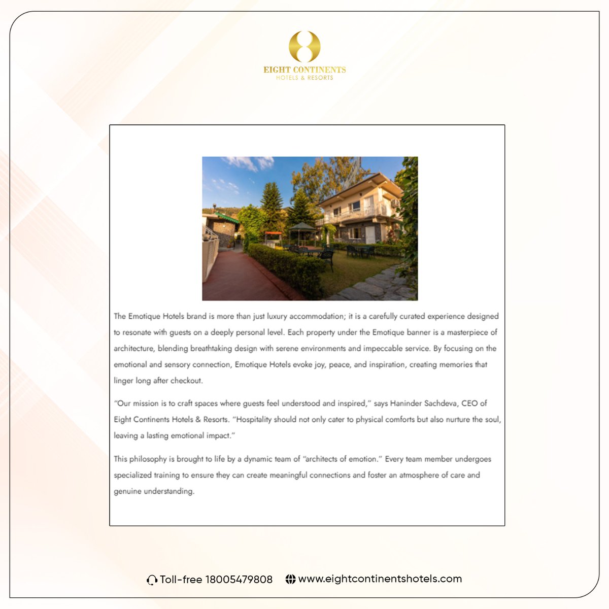 Eight Continents Hotels & Resorts tweet media