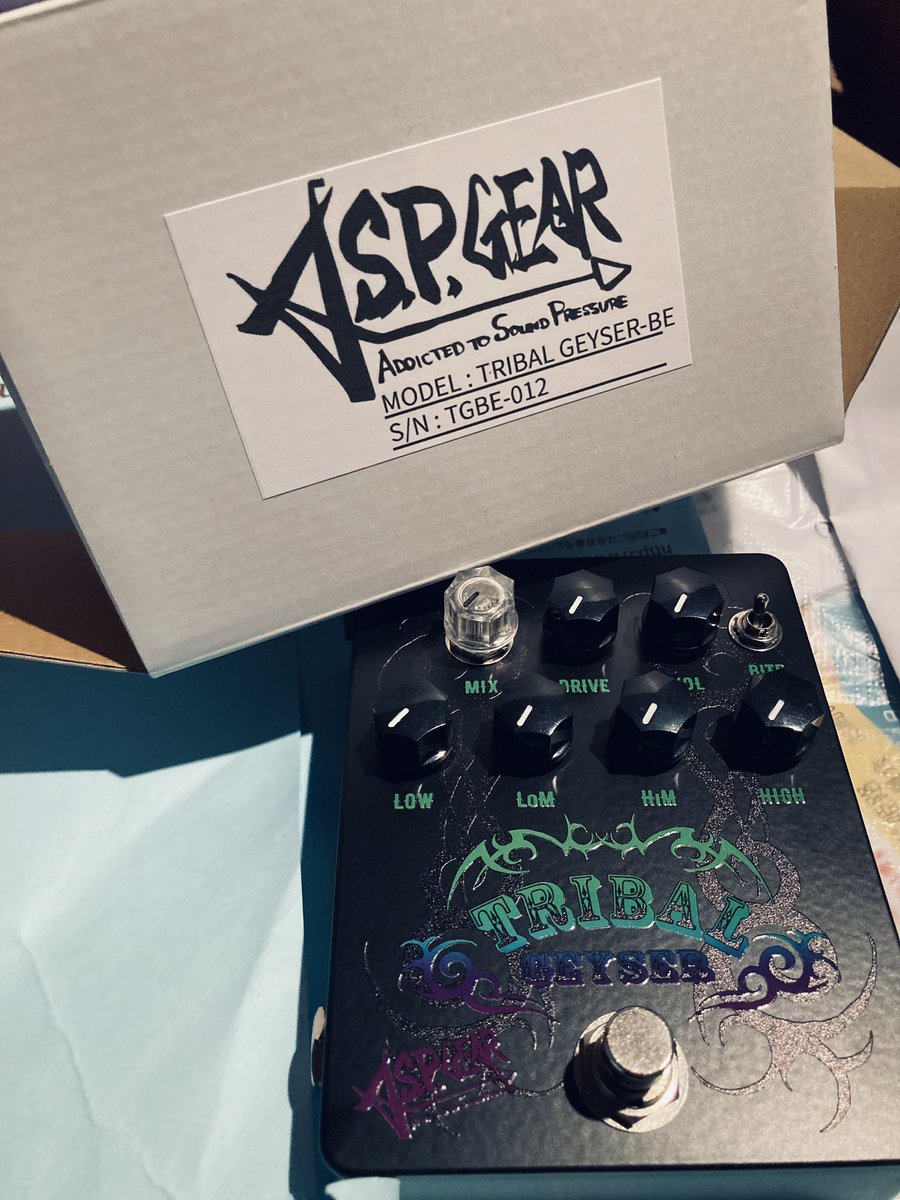 A.S.P. GEAR 下す TRIBAL GEYSER-S