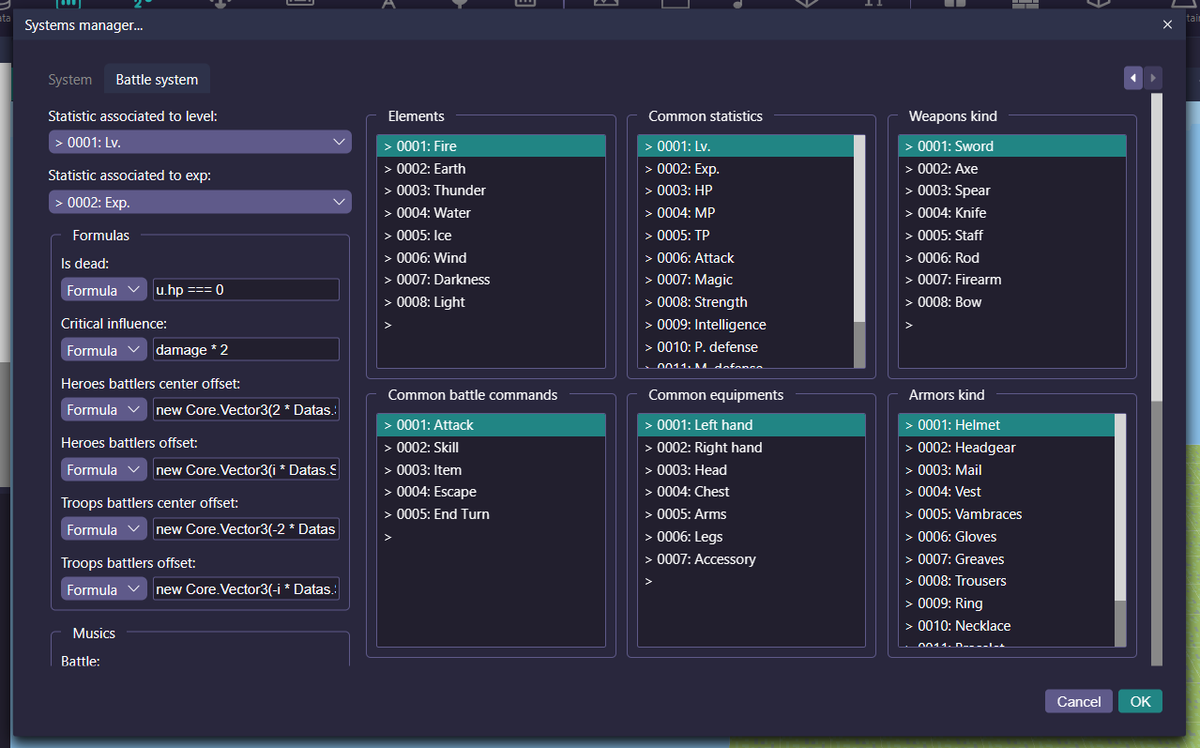 RPGPaperMaker's tweet photo. Battle systems!
#gamedev | #indiedev | #RPGPaperMaker https://t.co/SSkccD7PA2