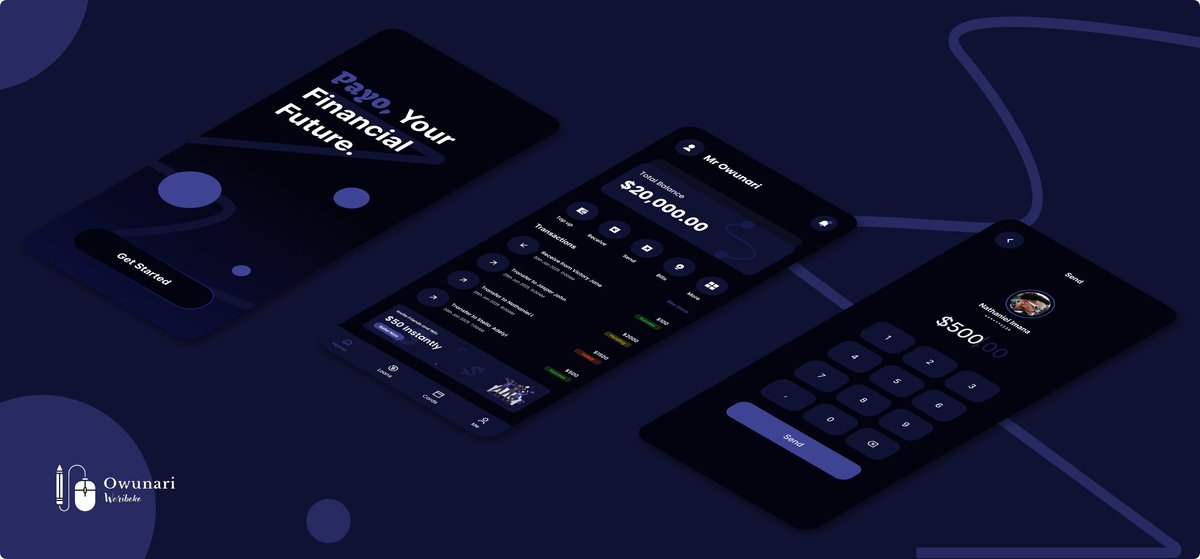 officialowus's tweet photo. Designing seamless, secure, and intuitive financial experiences. From onboarding to transactions, every screen is crafted for clarity, convenience, and impact. More than just a payment app—this is the future of digital finance!
#design #productdesign #Fintech #technology😎😎 https://t.co/cu2EofnKg6
