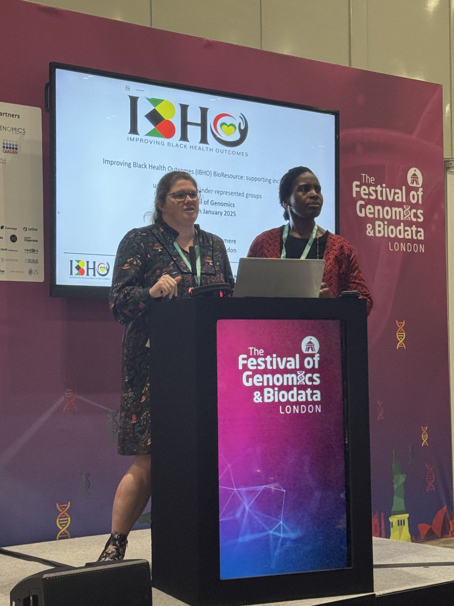 NIHR BioResource (@nihrbioresource) on Twitter photo Huge thanks to our Ops Lead, @HannahStark86, for her talk on #DCYPHR: Working with families to create a world-first children's genetic health research programme, & to Juliana Onwumere (<a href="/KingsCollegeLon/">King's College London</a>) for her session on Improving Black Health Outcomes at #FoG2025 #IBHO Huge thanks to our Ops Lead, @HannahStark86, for her talk on #DCYPHR: Working with families to create a world-first children's genetic health research programme, & to Juliana Onwumere (<a href="/KingsCollegeLon/">King's College London</a>) for her session on Improving Black Health Outcomes at #FoG2025 #IBHO