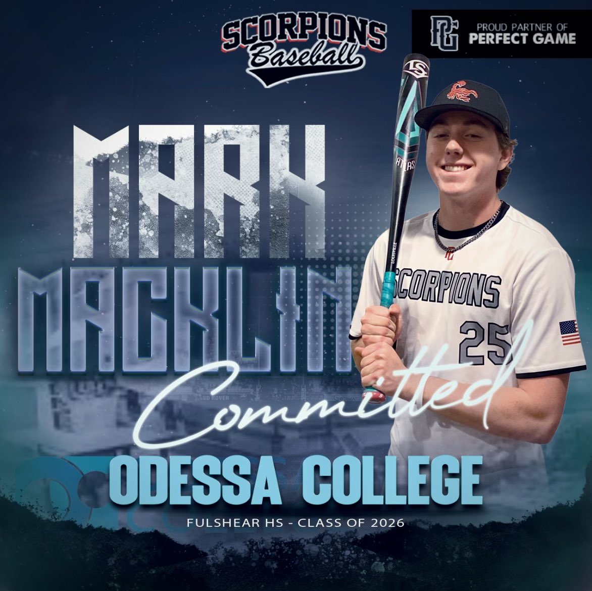 Congratulations to Mark Macklin ‘26 on his commitment to Odessa College!