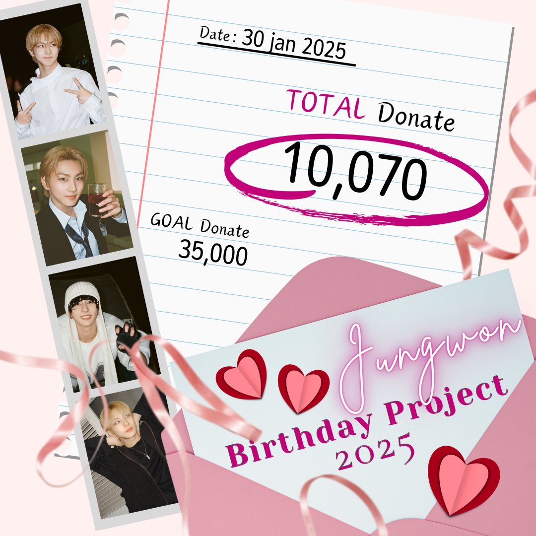 🐈 | donation update ✨
ประจำวันที่ 30 มกราคม 2025 
(เหลือเวลาในการโดเนทอีก 2 วัน) 

💰ยอดเงิน 10,070  บาท
ยังคงต้องการเงินโดเนทอีก 24,930 บาท

ทางบ้านขอขอบคุณทุกท่านที่โดเนทเข้ามานะคะ 🙇🏻‍♂️
โดเนทแล้วอย่าลืมกรอกฟอร์มเข้ามานะคะ 
รบกวนกรอกฟอร์มทุกครั้งเพื่อทำการตรวจสอบค่ะ 🙇🏻‍♂️