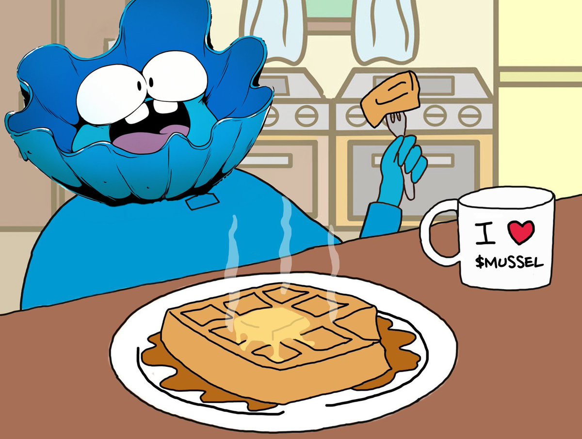 GM. Just vibe through the day. #Mussel