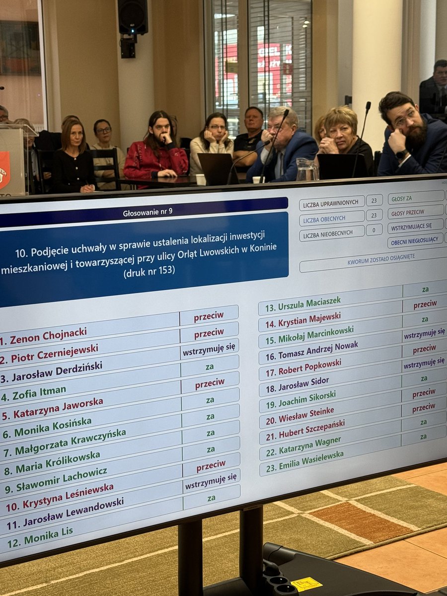 p_czerniejewski's tweet image. Ustawa lex deweloper miała być wykorzystywana do specyficznych przypadków, a kończy się na tym, że w Koninie deweloper może stawiać bloki tam gdzie plan zagospodarowania przewiduje domki jednorodzinne. Nietrafiona decyzja rady miasta, przy której oczywiście głosowałem przeciwko.