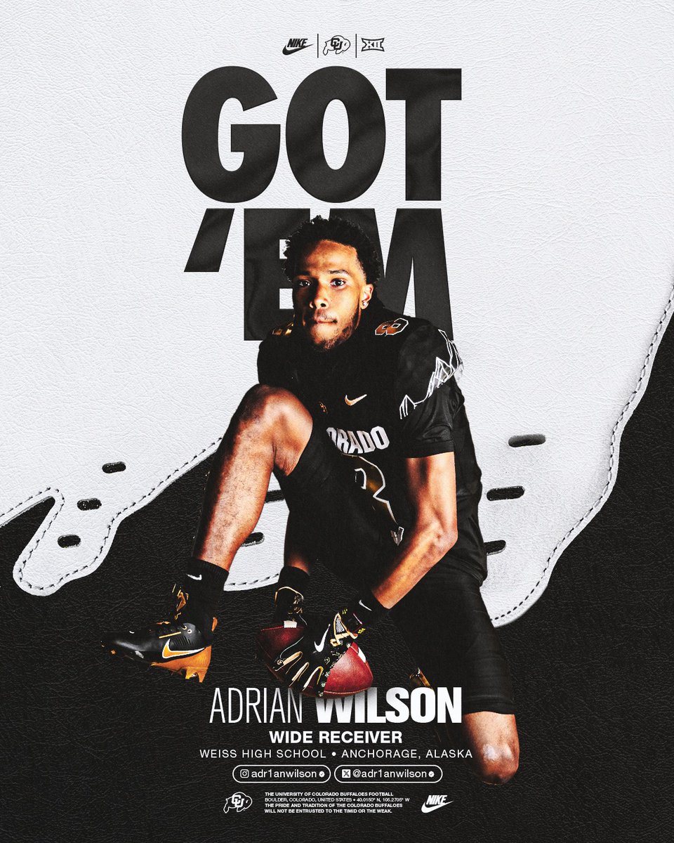 Welcome <a href="/adr1anwilson/">Adrian “Awil” Wilson</a> !  A profile on the recently enrolled wide receiver.  buffsblog.com/hello-adrian-w… #goBuffs #SkoBuffs