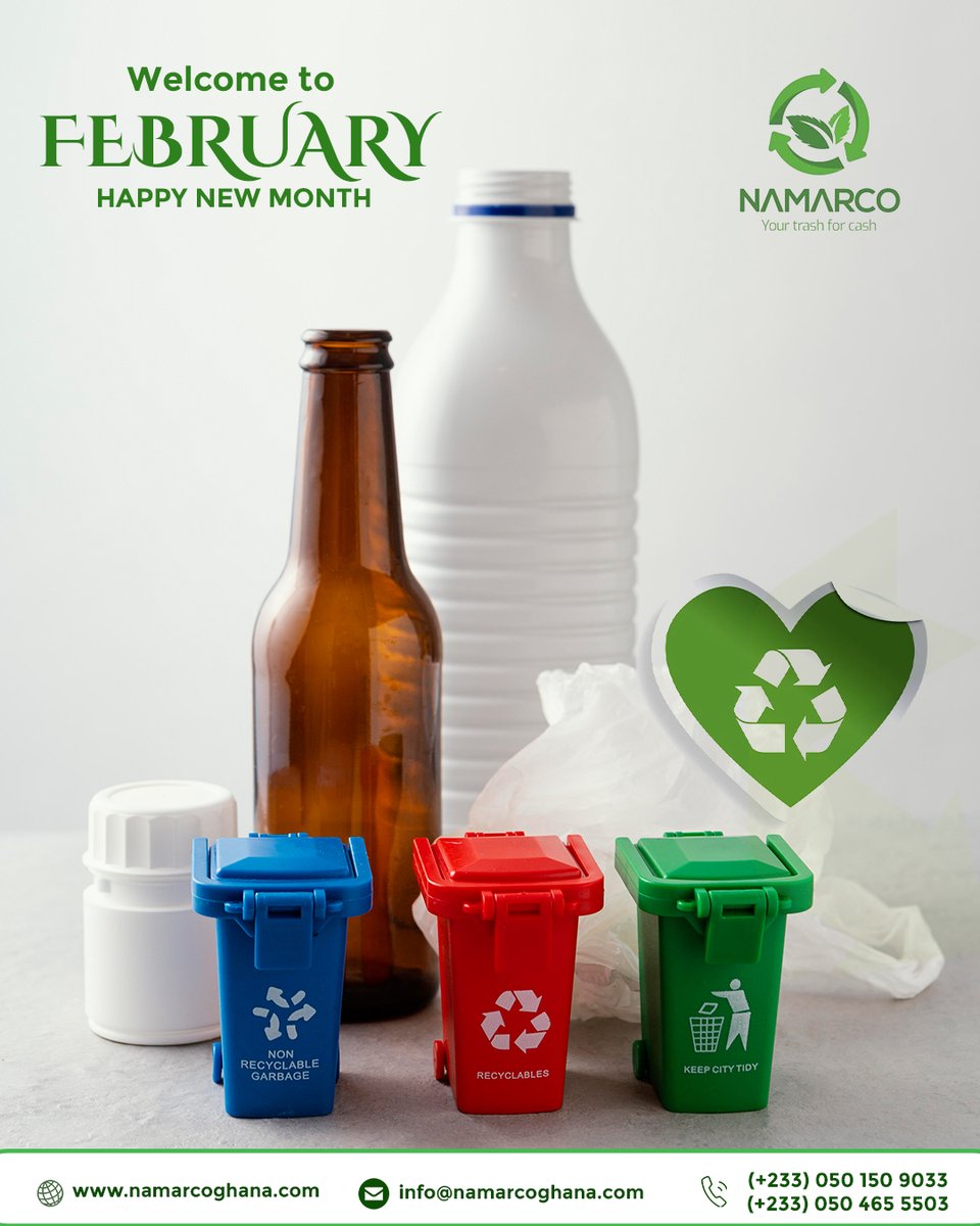 namarcoltd's tweet photo. Kickstart the month by segregating waste at home! 🏡 Small steps make a big impact. 

Bring your recyclables to our centres for cash incentives. 

#NAMARCO #WasteSegregation https://t.co/eJRmEiVH0m