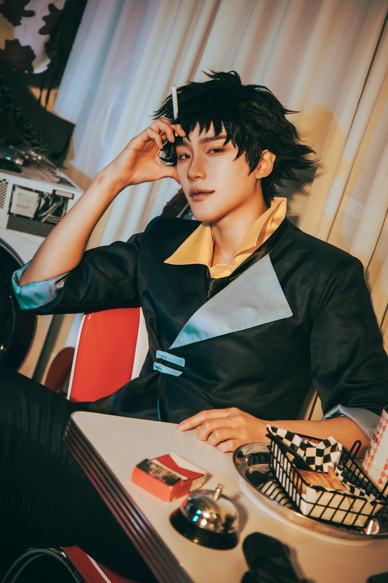 Chaung098's tweet image. Cowboy Bebop - 스파이크 스피겔

PB. @mowuOTF 

#CowboyBebop  #SpikeSpiegel
