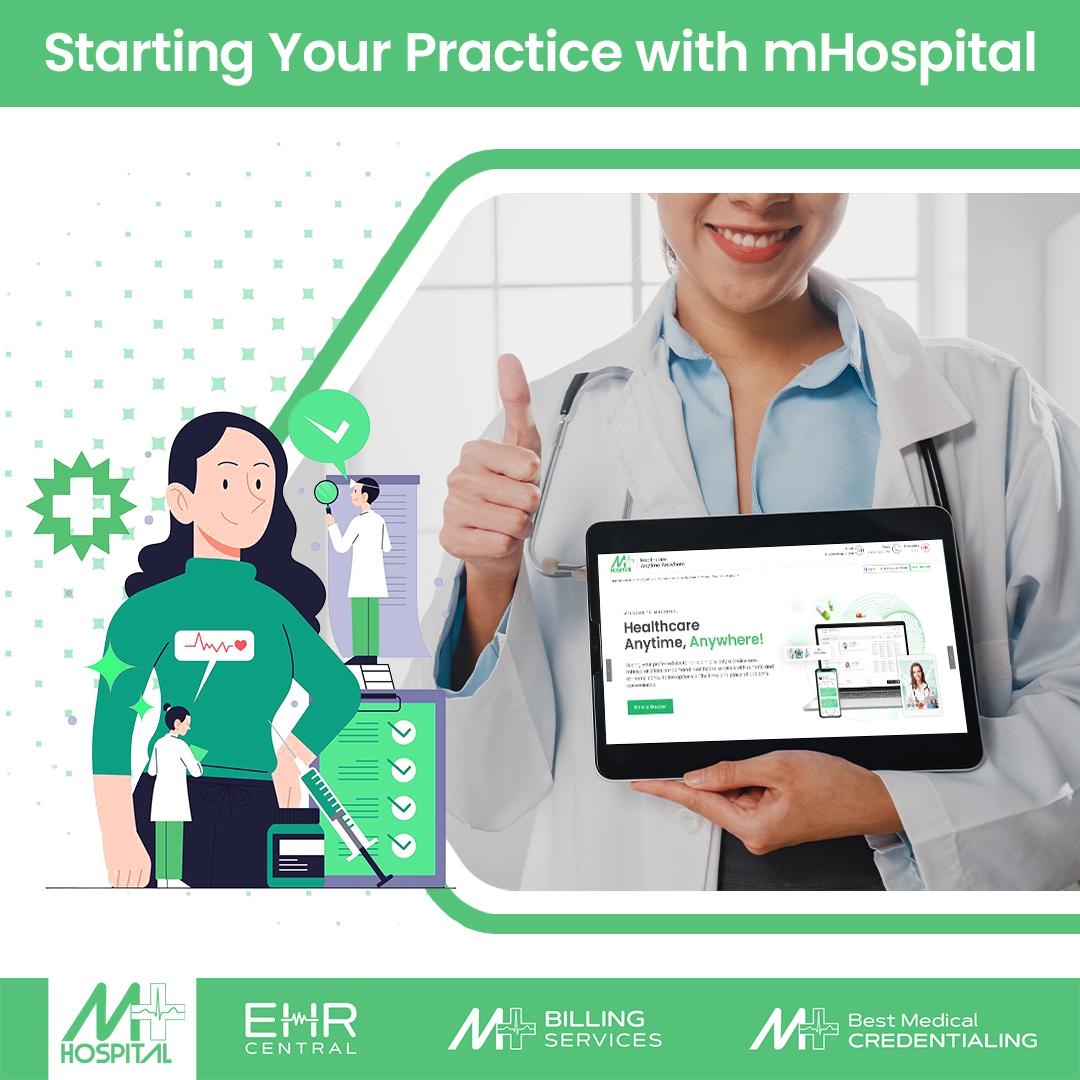 mHosptl's tweet image. Doctors and NPs, it&apos;s your time to shine! Learn how mHospital helps you set up your own practice with ease. 
m-hospital.com
(424) 421-7901
#HealthcareEntrepreneurship #StartYourPractice #Mhospital #ehrcentral #mBillingservices #bestmedicalcredentialing #healthcare #usa