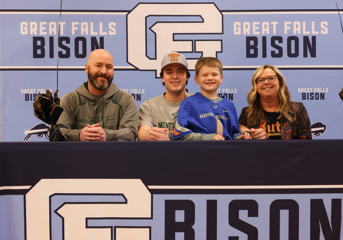 Congratulations to the 8 Bison Football players who signed their Letters of Intent to play football in the Frontier Conference! This is a tremendous achievement, and a testament to their dedication, hard work, and commitment over the past four years.  🦬 🏈