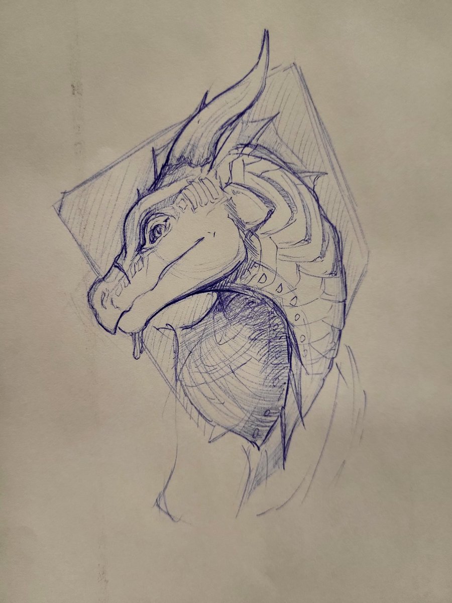 AlienDragon1954's tweet image. I call this a: "𝘞𝘢𝘪𝘵𝘪𝘯𝘨 𝘧𝘰𝘳 𝘮𝘺 𝘊𝘰-𝘞𝘰𝘳𝘬𝘦𝘳 𝘵𝘰 𝘧𝘪𝘯𝘪𝘴𝘩 𝘶𝘴𝘪𝘯𝘨 𝘢 𝘱𝘪𝘦𝘤𝘦 𝘰𝘧 𝘦𝘲𝘶𝘪𝘱𝘮𝘦𝘯𝘵 𝘐 𝘯𝘦𝘦𝘥," Doodle ~

For a SeaWing from memory, I think she turned out pretty good!