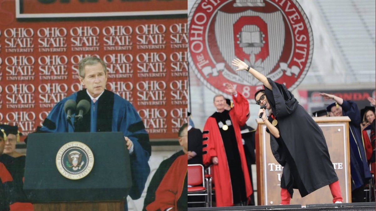 Good morning, friends. Students often don't like the choice of commencement speaker. In 2016, it was "who the heck is this Dr. Fauci?" <a href="/TheLantern/">The Lantern</a> looks at past speakers and offers new insight re: the selection of Chris Pan. bit.ly/4hCZCTe