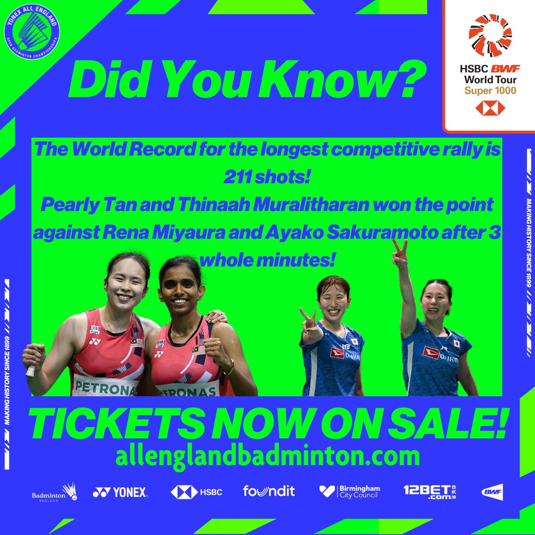 The determination shown in this rally was incredible! 💪

Watch the All England for more moments of magic 🧚

#YAE25 #Alltheaction #Badminton

<a href="/AXS_UK/">AXS_UK</a>
 <a href="/UtilitaArenaBHM/">Utilita Arena Birmingham</a>
 <a href="/BhamCityCouncil/">Birmingham City Council</a>
<a href="/yonex_badminton/">Yonex Badminton</a>
<a href="/bwfmedia/">BWF</a>