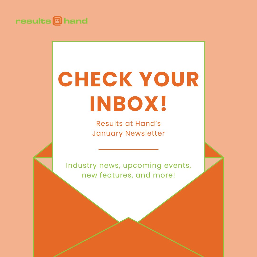 resultsathand's tweet image. Check your inbox for Results at Hand&apos;s January Newsletter! You won&apos;t want to miss these exciting updates! 📰

Not part of our Newsletter Community? Subscribe here: zurl.co/PFyKV

#ResultsAtHand #EventManagementSolutions