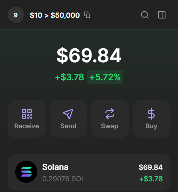 ADDING MORE PEOPLE

My $10 to $50,000 has already started

&gt; if you don’t have $10, I’ll give it to you
&gt; tracking trades through a public wallet
&gt; 85% win rate with multiple 5-30x plays

to join: like, rt, and drop a comment

I’ll send the link to join, but only if you’re a