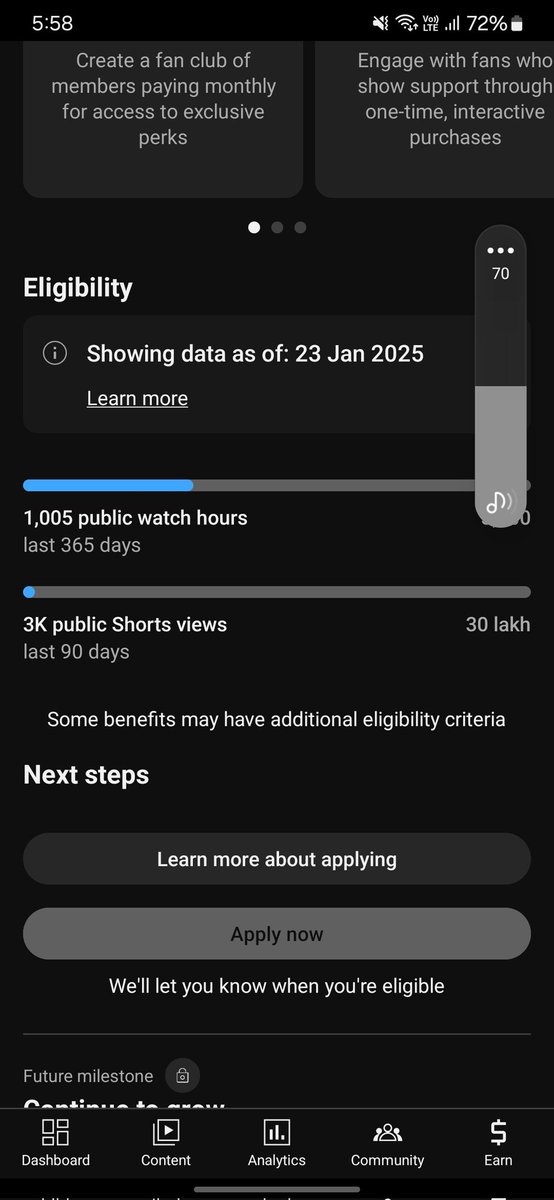SAM_PUNK_yt's tweet photo. @YouTube @YouTubeIndia hey! Guys what i am supposed to do with this? If watch time will decrease , which is supposed to be increasing 🥹 https://t.co/BrYG4md7By