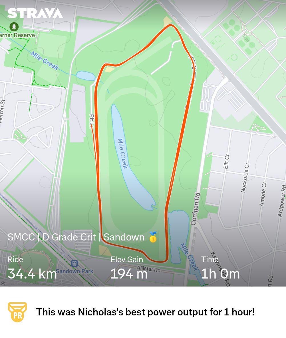 NJC_Commentator's tweet image. Absolutely delighted to get the Golden Sixty colours back in the winners enclosure! 🤍💙💛🥇

SMCC | D Grade 🥇| Sandown 

Mostly a solo breakaway before sprinting for the win! ☺️

Felt very good! 
Thanks @SouthernMasters 

#852Cycling 🇭🇰 | #Australia