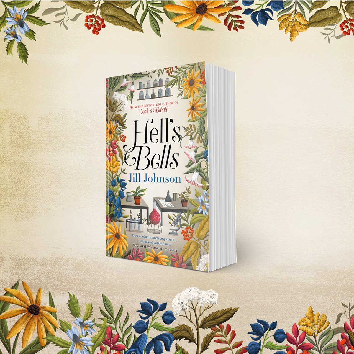 Happy publication day to Hell's Bells and <a href="/writerJJohnson/">Jill Johnson 🇸🇬🇳🇿🇪🇺</a>! 🌿

The second book in the gripping Professor Eustacia Rose Mysteries is officially out in paperback!

Available here: shorturl.at/z8acd