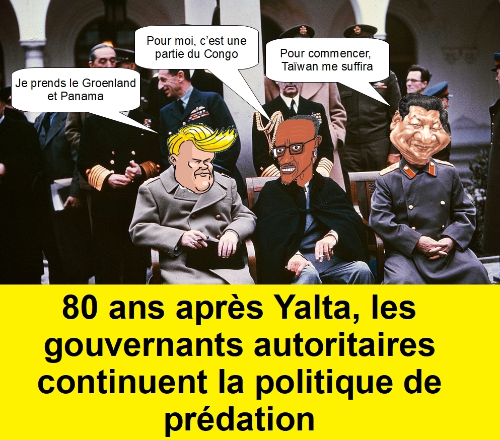 La politique de prédation meurtrière du Rwanda au Congo est validée par les prétentions de Trump sur le Groenland. C'est contraire aux valeurs de l'Union européenne.