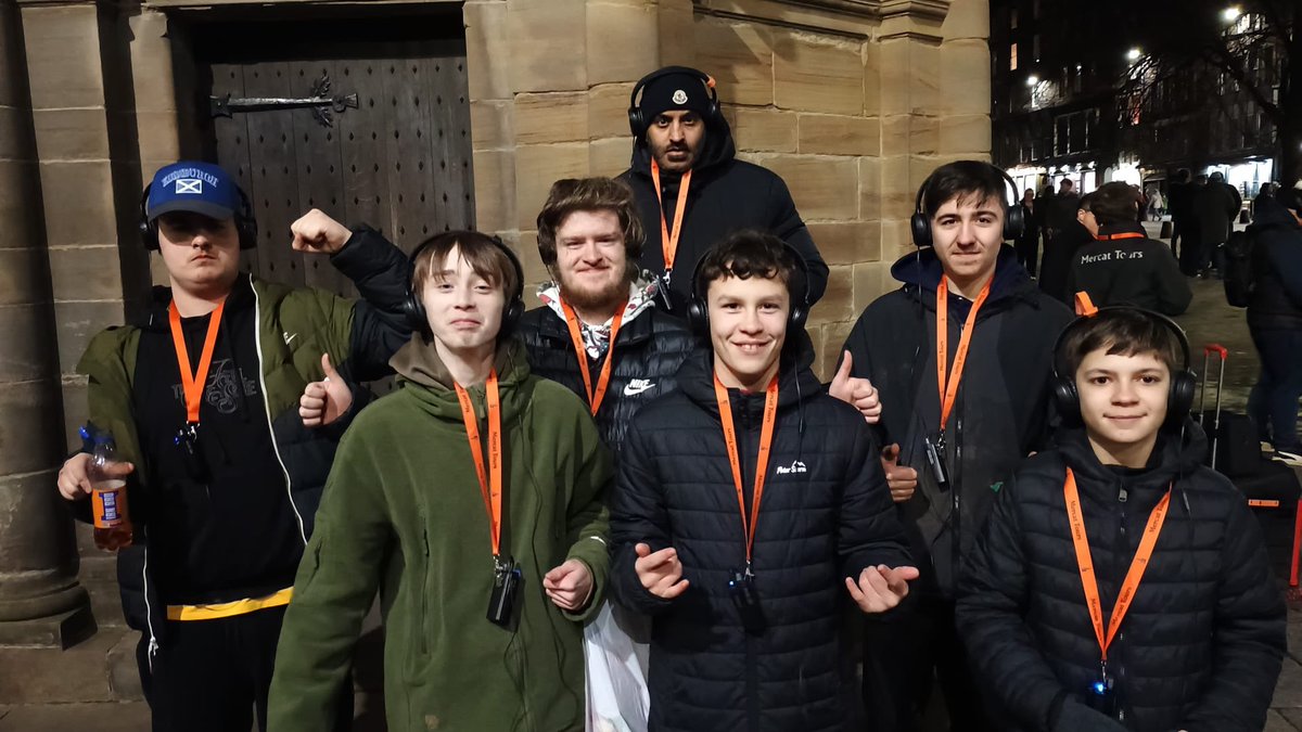 Boys from the TYS programme have had an amazing weekend in Edinburgh exploring the city at the weekend #Enjoy #Learn #Achieve #TYS #YPS