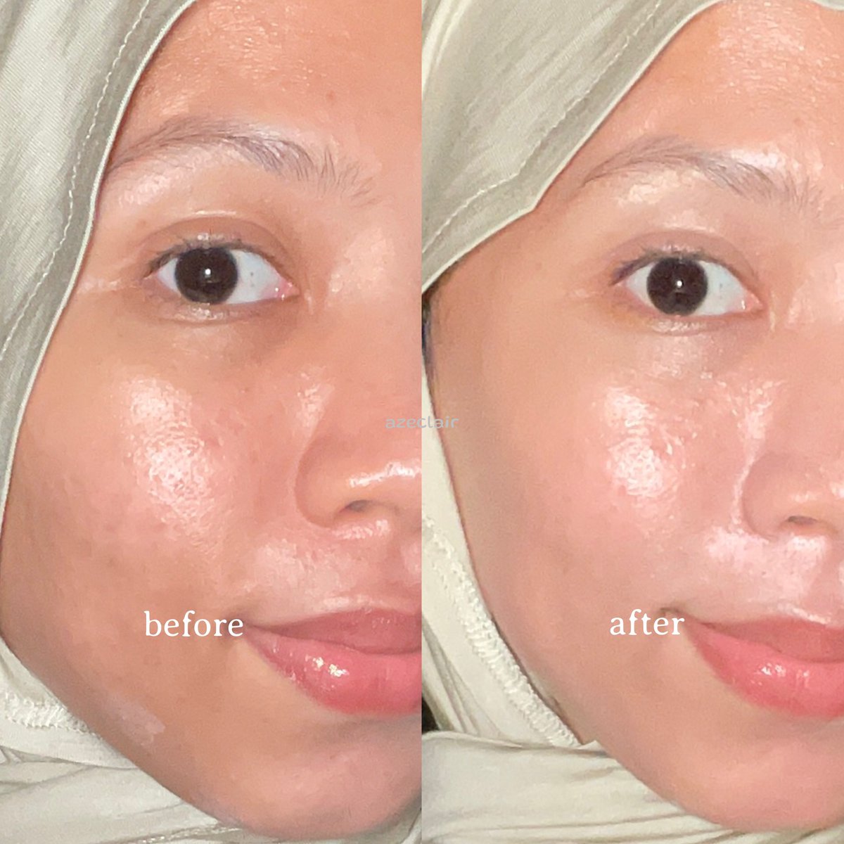 azeclair's tweet image. CUMA SUNSCREEN LOH PADAHAL…

dari buriq sampe terang benderang☺️🥰🫰