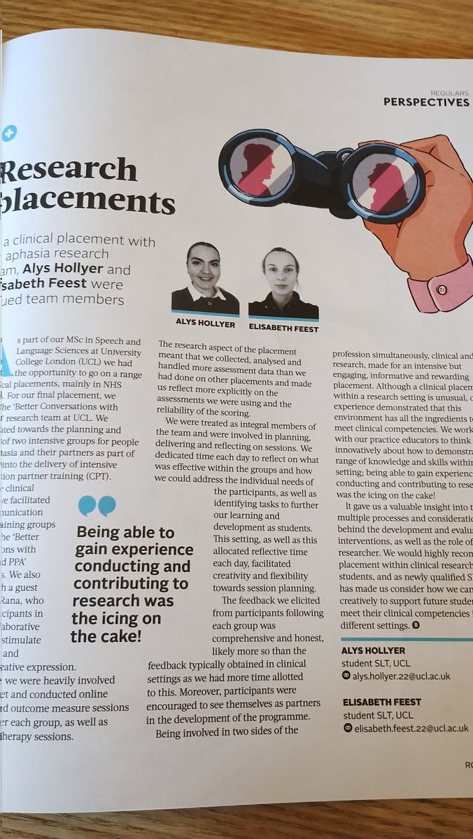 UCL speech & language therapy tweet media