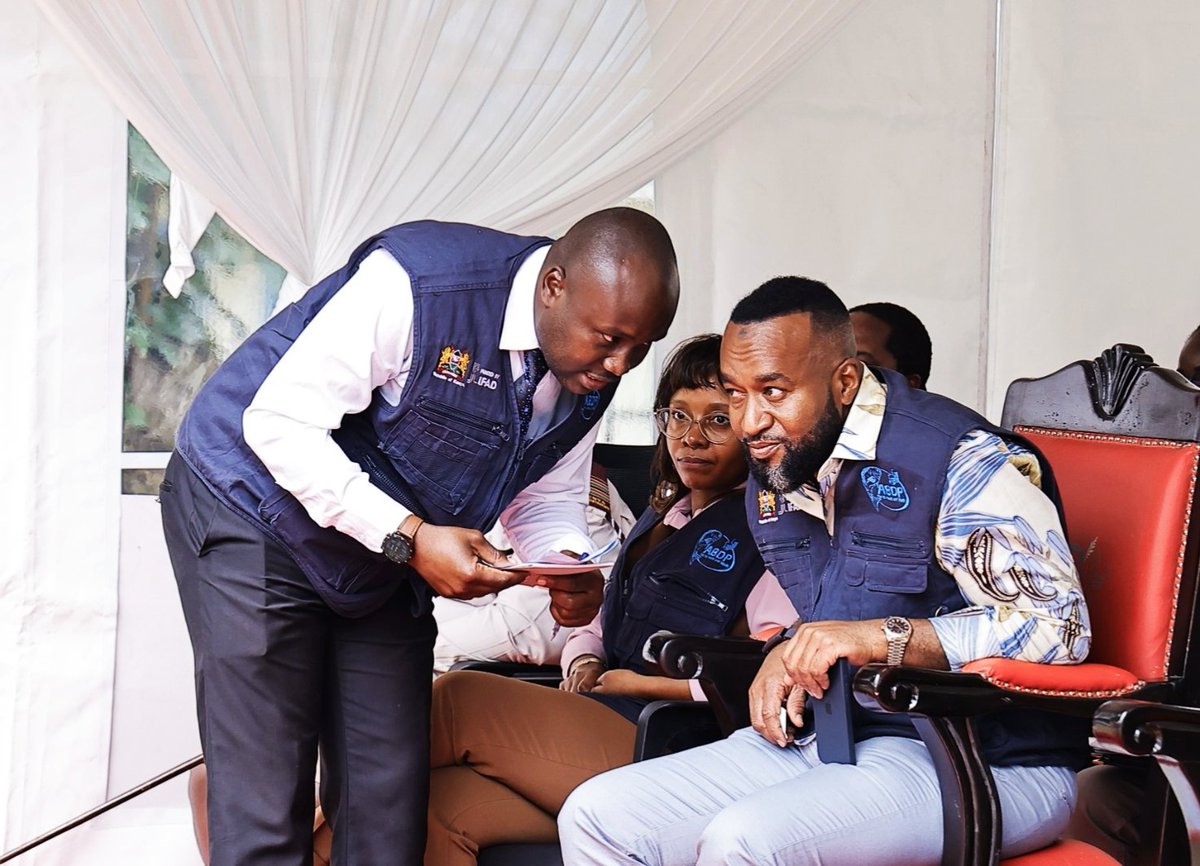 CS Mining and Blue Economy Ali Hassan Joho visited Vihiga county and graced a ceremony where farmers received a grant of 69M to engage in fish farming.