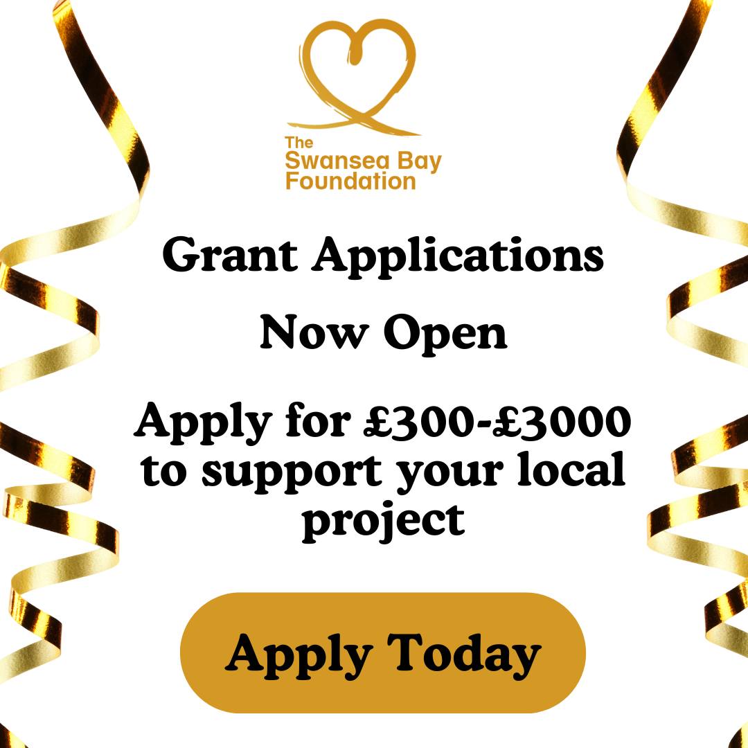 The Swansea Bay Foundation have opened grant applications to support local projects that make a real difference in their community. If you have a project based in #SouthWestWales (#Swansea, #NeathPortTalbot, #Pembrokeshire &amp; #Carmarthenshire) apply now ➡️ heyor.ca/S1DLes